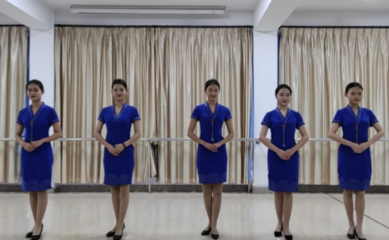 第十屆“空乘之星”專業技能大賽正式開賽 禮儀服務展現職業風采